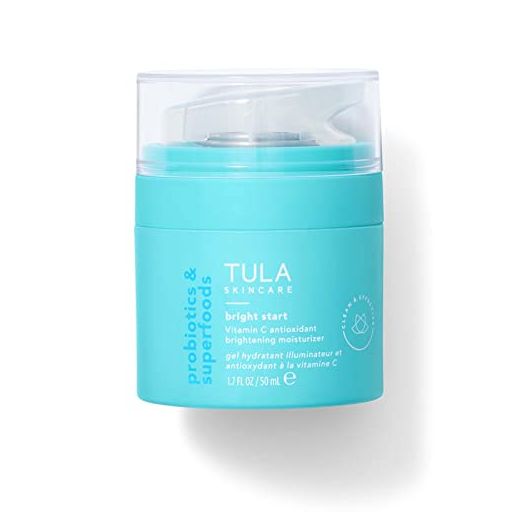 TULA Skin Care Bright Start Vitamin C Antioxidant Brightening Moisturizer | Lightweight Gel Cream, Brightens, Hydrates & provides Antioxidant Protection | 1.7 Oz.
