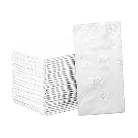 [300 Count] Paper Dinner Napkins, Disposable 2-Ply White Party Napkins