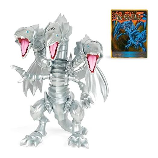 Yu-Gi-Oh! Highly Detailed 7 inch Articulated Action Figure, Limited Edition, Includes Exclusive Trading Card, The Blue Eyes Ultimate Dragon