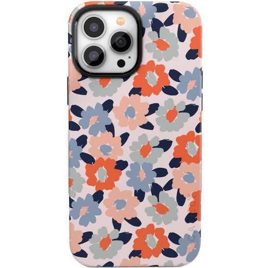 Casely iPhone 13 Pro Case | Compatible with MagSafe | Field of Flowers | Pastel Floral Case
