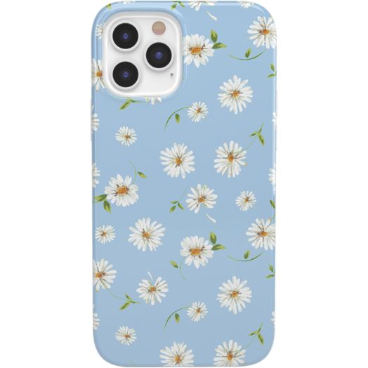 Casely iPhone 12 Pro Max Case | Daisy Daydream Baby Blue Floral Case