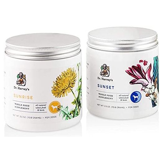 Dr. Harvey's Solaris Immune Support Whole Food Supplement for Dogs, Morning and Evening Formula, 2.5 Ounces (2 Pack)