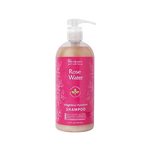 RENPURE Plant Based Rose Water Hydrating Shampoo