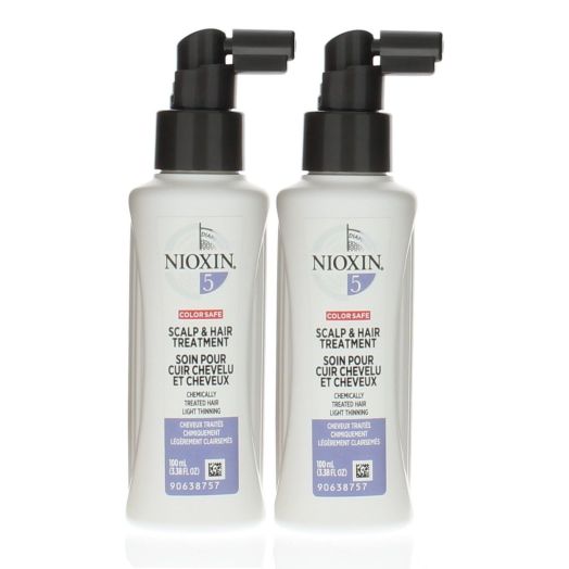 Nioxin Hair Care System 5 Scalp & Hair Treatment 3.38 oz (Pack of 2)