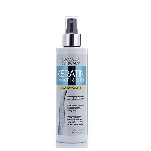 Advanced Clinicals Keratin Detangler Spray. Detangling Hair Spray