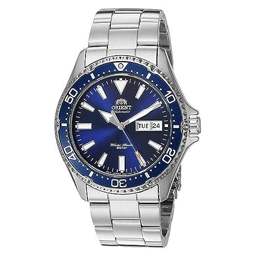 Orient Men's Kamasu Stainless Steel Japanese-Automatic Diving Watch
