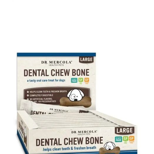 Dr. Mercola Dental Chew Bone, Large - 12 Bones