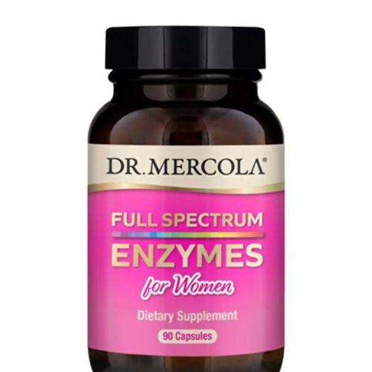Dr. Mercola Full Spectrum Enzymes for Women - 90 Capsules