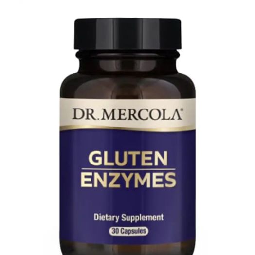 Dr. Mercola Gluten Enzymes - 30 Capsules