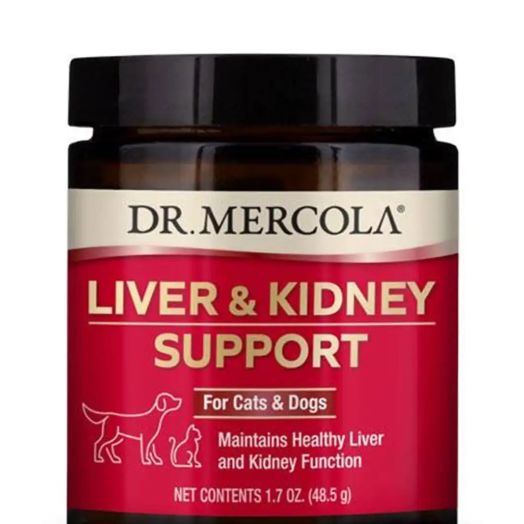Dr. Mercola Liver & Kidney Support for Cats & Dogs - 1.7 oz (48.5 Grams)