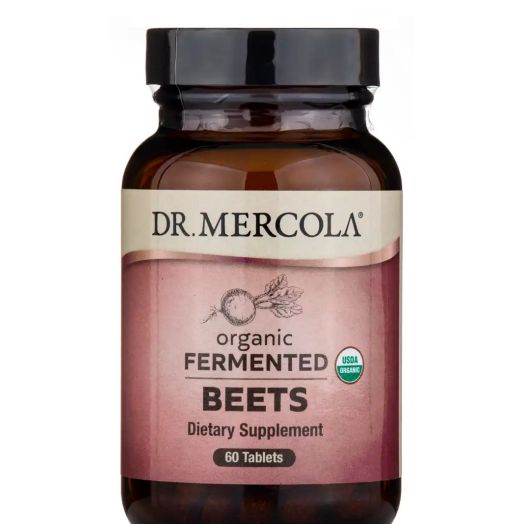 Dr. Mercola Organic Fermented Beets - 60 Tablets