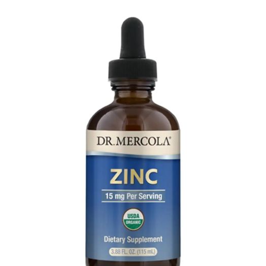 Dr. Mercola Organic Liquid Zinc 15 mg - 3.88 fl. oz (115 ml)