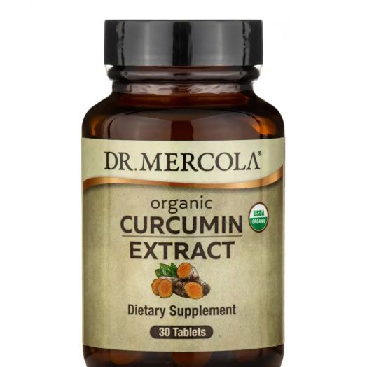 Dr. Mercola Organic Curcumin Extract - 30 Tablets