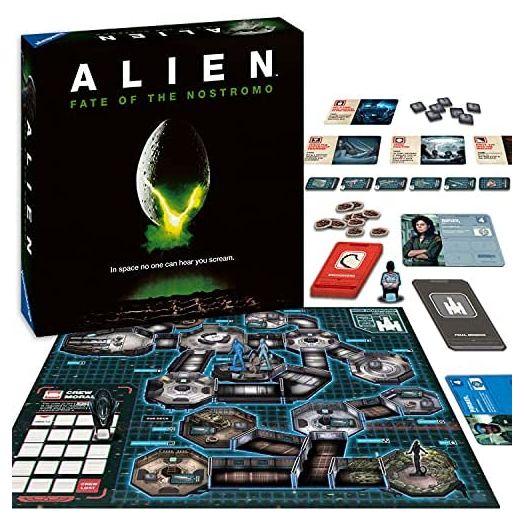 Ravensburger Alien: Fate of The Nostromo Board Game for Ages 10 & Up, A Cooperative Strategy Game of Suspense