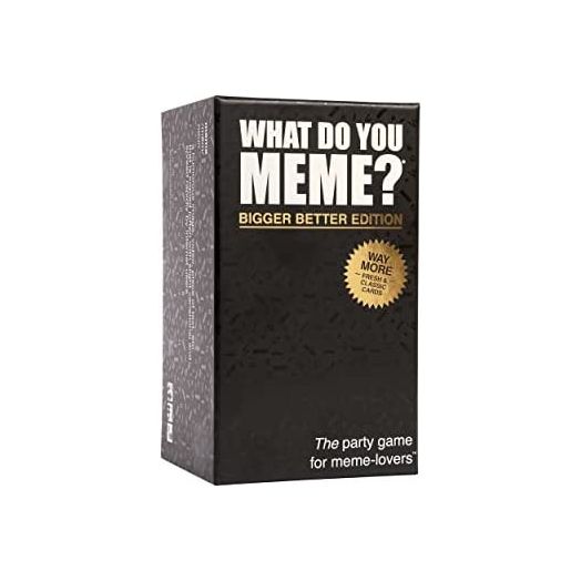 What Do You Meme? Core Game, The Hilarious Adult Party Game for Meme Lovers (Bigger Better Edition)