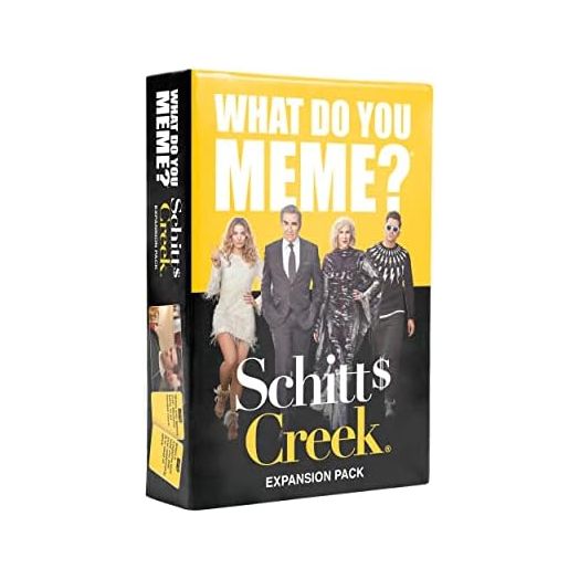 WHAT DO YOU MEME Schitt's Creek Expansion Pack – Designed to be Added to Core Party Game