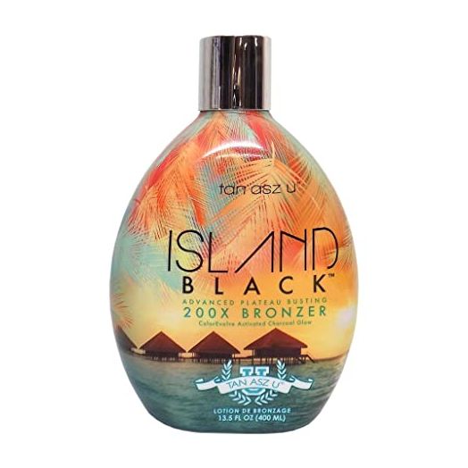 Tan Asz U ISLAND BLACK 200X Plateau Busting Bronzer, 13.5 oz.