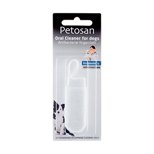 Microfiber Fingerbrush, Oral Cleaner for Dogs, Single