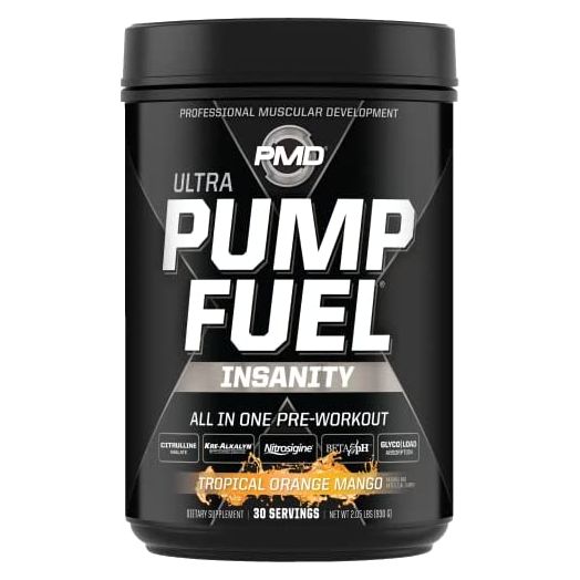 PMD Sports Ultra Pump Fuel Insanity, Pre Workout Drink Mix