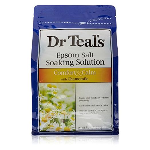 Dr Teal's Epsom Salt Soaking Solution, Chamomile, 48 Ounce