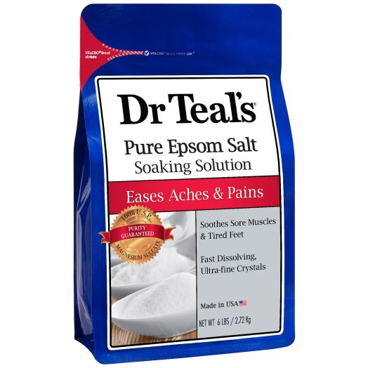 Dr Teal's Pure Epsom Salt Soak, Therapeutic, Fragrance Free, 6 lbs
