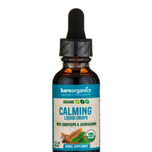 BareOrganics Organic Calming Liquid Drops - 1 fl. oz (30 ml)