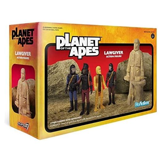 Super7 Planet of The Apes Reaction Action Figure Lawgiver Statue 14 cm Figures
