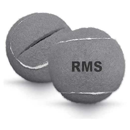 RMS Walker Glide Balls - A Set of 2 Balls with Precut Opening for Easy Installation, Fit Most Walkers (Grey)