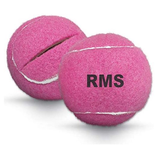 RMS Walker Glide Balls - A Set of 2 Balls with Precut Opening for Easy Installation, Fit Most Walkers (Pink)
