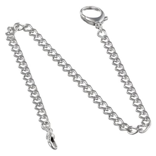 Charles-Hubert, Paris 3577 Sterling Silver Pocket Watch Chain