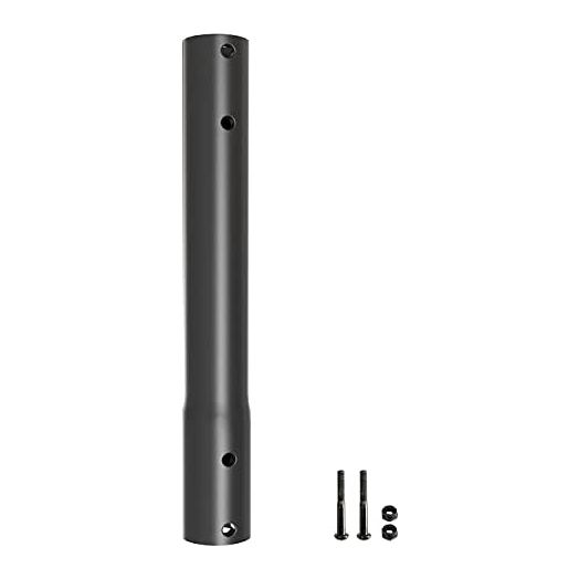WALI 14.37 Inch Single Extended Mounting Pole Heavy Duty for WALI TV Ceiling Mount (ESP01), Black