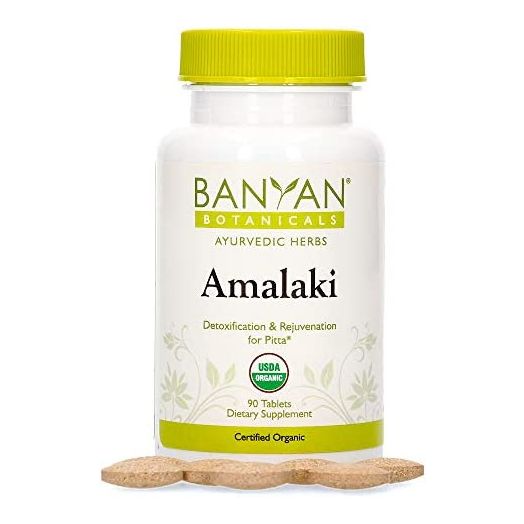 Banyan Botanicals Amalaki Tablets – Organic Amla Supplement – Nourishing, Gently Cleansing, Supports The Immune System & Promotes Healthy Energy* – 90 Tablets – Non GMO Sustainably Sourced Vegan