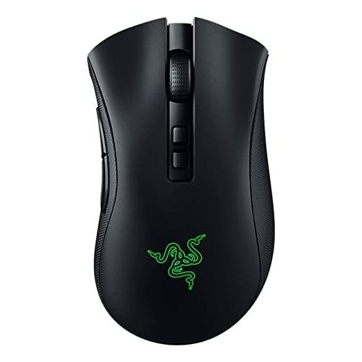 Razer DeathAdder V2 Pro Wireless Gaming Mouse: 20K DPI Optical Sensor - 3X Faster Than Mechanical Optical Switch - Chroma RGB Lighting - 70 Hr Battery Life - 8 Programmable Buttons - Classic Black