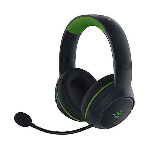 Razer Kaira Wireless Gaming Headset for Xbox Series X|S, Xbox One: Triforce Titanium 50mm Drivers - Cardioid Mic - Breathable Memory Foam Ear Cushions - EQ Pairing Button - Windows Sonic - Black