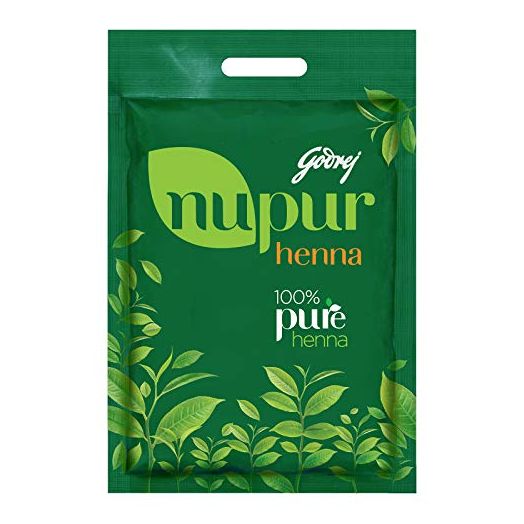 Godrej Nupur Henna Mehndi for Hair Color with Goodness of 9 Herbs 0, natural, 14.1 Ounce