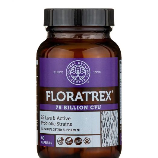 Global Healing Floratrex 75 Billion CFU - 60 Capsules