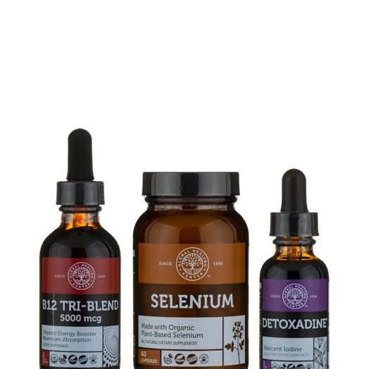 Global Healing Thyroid Health Kit Program - 1 Box Set