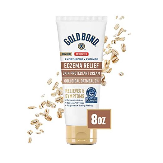 Gold Bond Ultimate Skin Protectant Cream for Eczema Relief, 2% Colloidal Oatmeal, 8 oz.