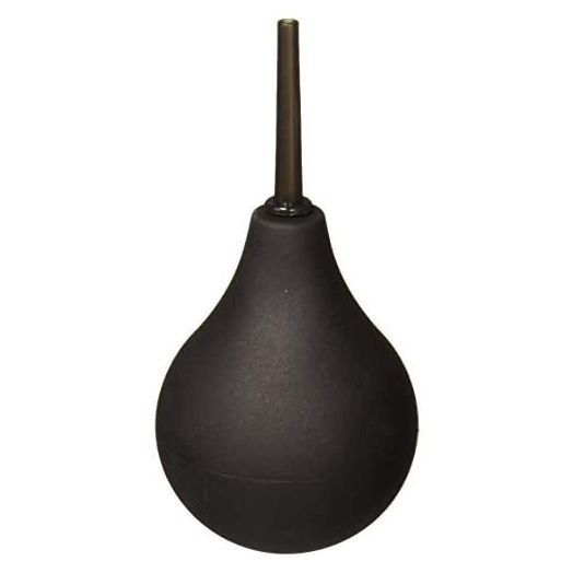 SHIBARI Triton Easy-Squeeze Enema Bulb, New & Improved Flexible Tip for Ultimate Comfort, Bpa & Phthalates Free, Ease Anal Silicone Douche for Men & Women, 7.4 Fluid Oz, Black, 1 Count
