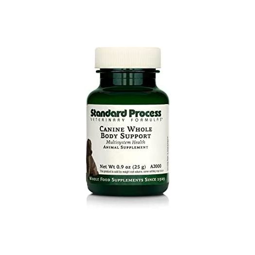 Standard Process - Canine Whole Body Support - Daily Supplement for Dogs - 25 Grams