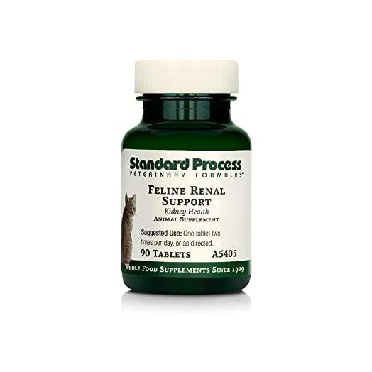 Standard Process - Feline Renal Support - Kidney and Urinary Health for Cats - 90 Tablets