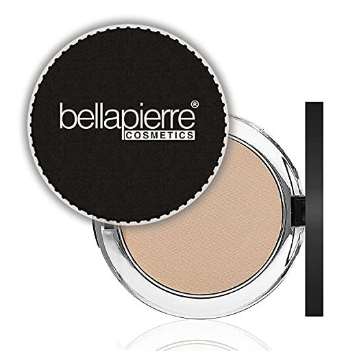 bellapierre 5-in-1 Compact Mineral Foundation SPF 15, All-Natural Vegan & Cruelty Free Full Coverage Concealer