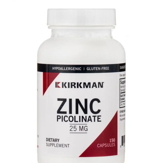Kirkman Zinc Picolinate 25 mg - 150 Capsules
