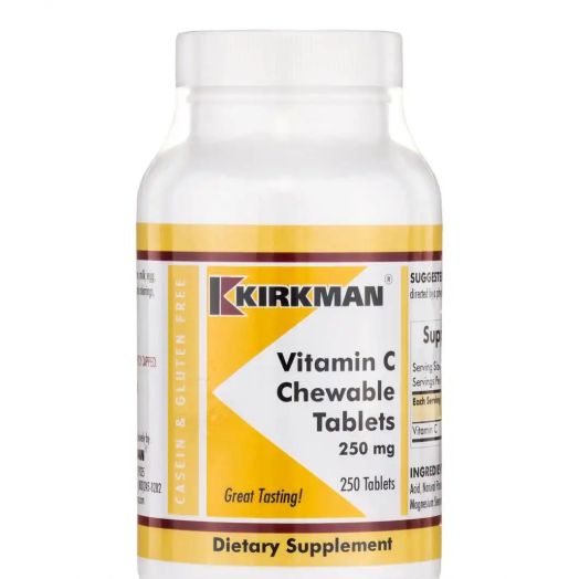 Kirkman Vitamin C 250 mg - 250 Chewable Tablets