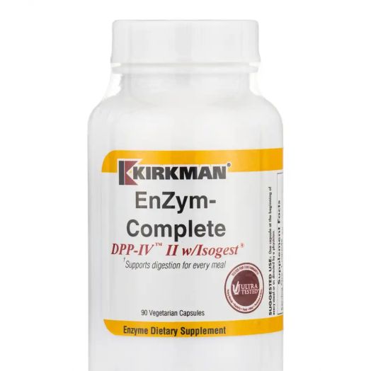 Kirkman EnZym-Complete/DPP-IV II with Isogest - 90 Vegetarian Capsules