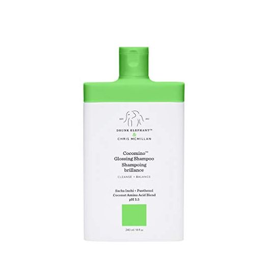 Drunk Elephant Cocomino Glossing Shampoo. Sulfate-Free and Color-Safe Gentle Shampoo for Hair and Scalp. (8 fluid ounces)