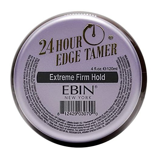 EBIN NEW YORK 24 Hour Edge Tamer, Extreme Firm Hold, 4 fl.oz./ 120ml, No Flaking, No White Residue