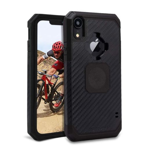 Rokform - iPhone XR Magnetic Case with Twist Lock, Military Grade Rugged iPhone Case Series (Black)