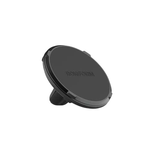 Rokform - Dual Magnet Air Vent Mount, Super Grip Car Truck & Van Vent Clip, Aluminum Car Mount, Removable Vent Phone Mount, Compatible with MagSafe Phones and Cases and All Rokform Cases (Black)