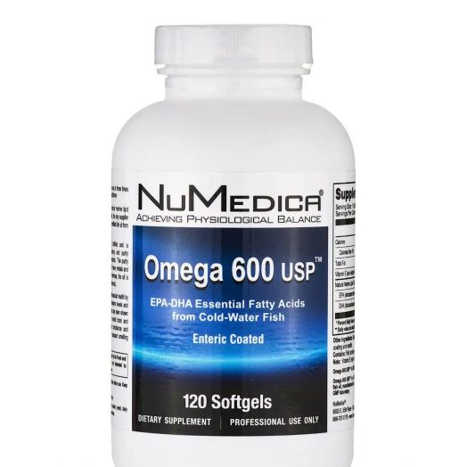 NuMedica Omega 600 USP EC - 120 Softgels